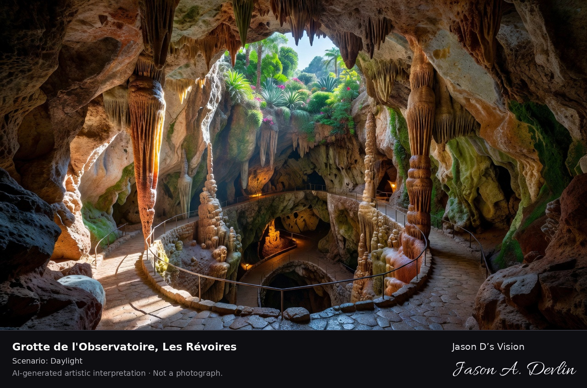 Grotte de l'Observatoire, Les Révoires